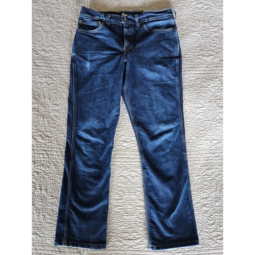 Origin Jeans Legit Fit Men’s 33x30 Delta 68 Flex Dark Wash Denim Made in USA